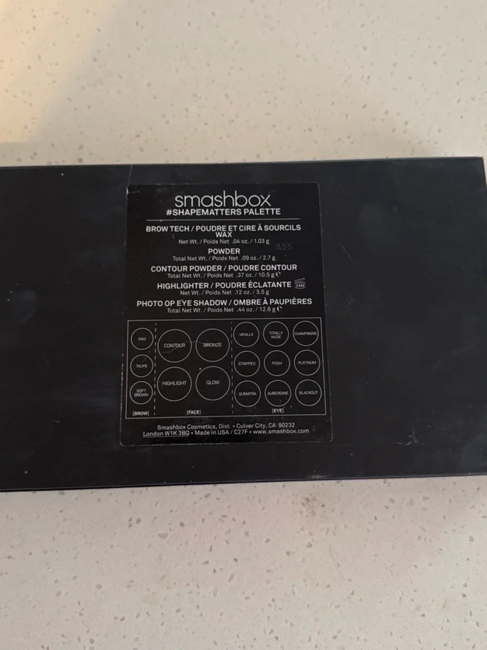 Smashbox Shape Matters Palette - Black